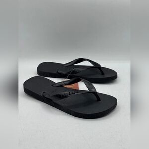 Havaianas Black Flip Flops